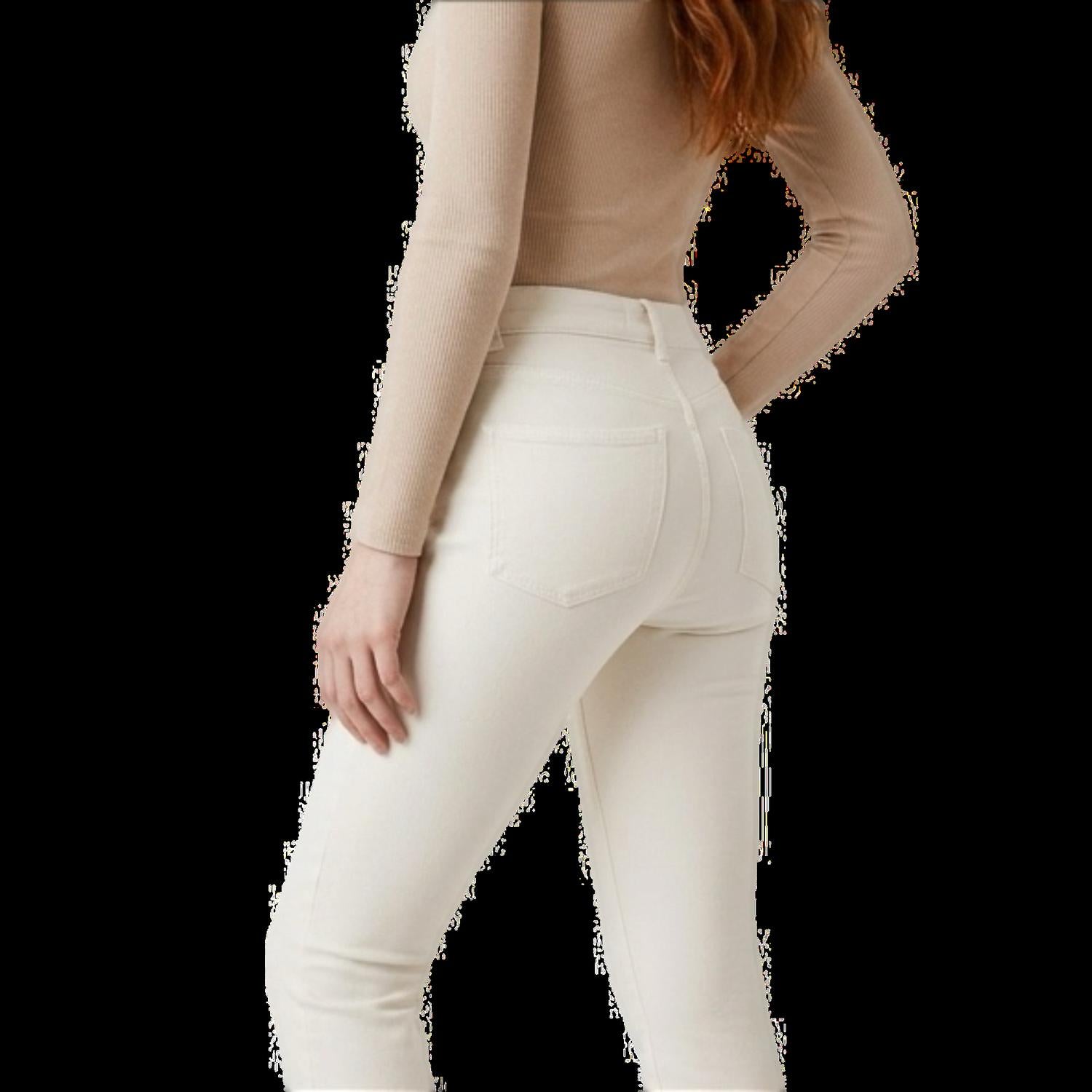 Dl1961 - Women'S - Farrow High Rise Instasculpt Skinny - Milk Raw.