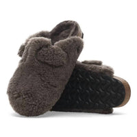 Birkenstock - Women's Boston Big Buckle Shearling Sandals Narrow