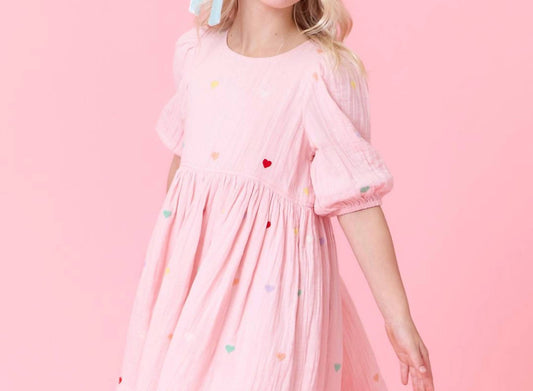 Pink Chicken - Hearts Mini Dress