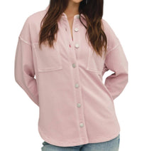 Be Cool - Soft Washed Denim Shacket