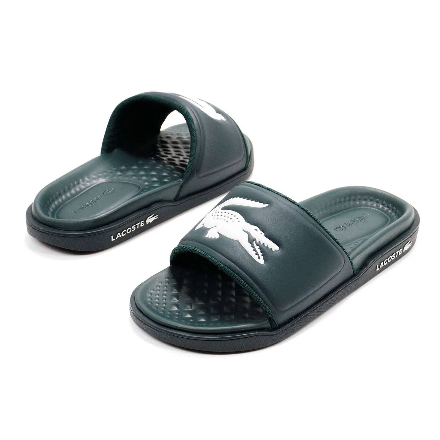Lacoste - Men's Croco Dualiste 0922 1 Slide Sandals