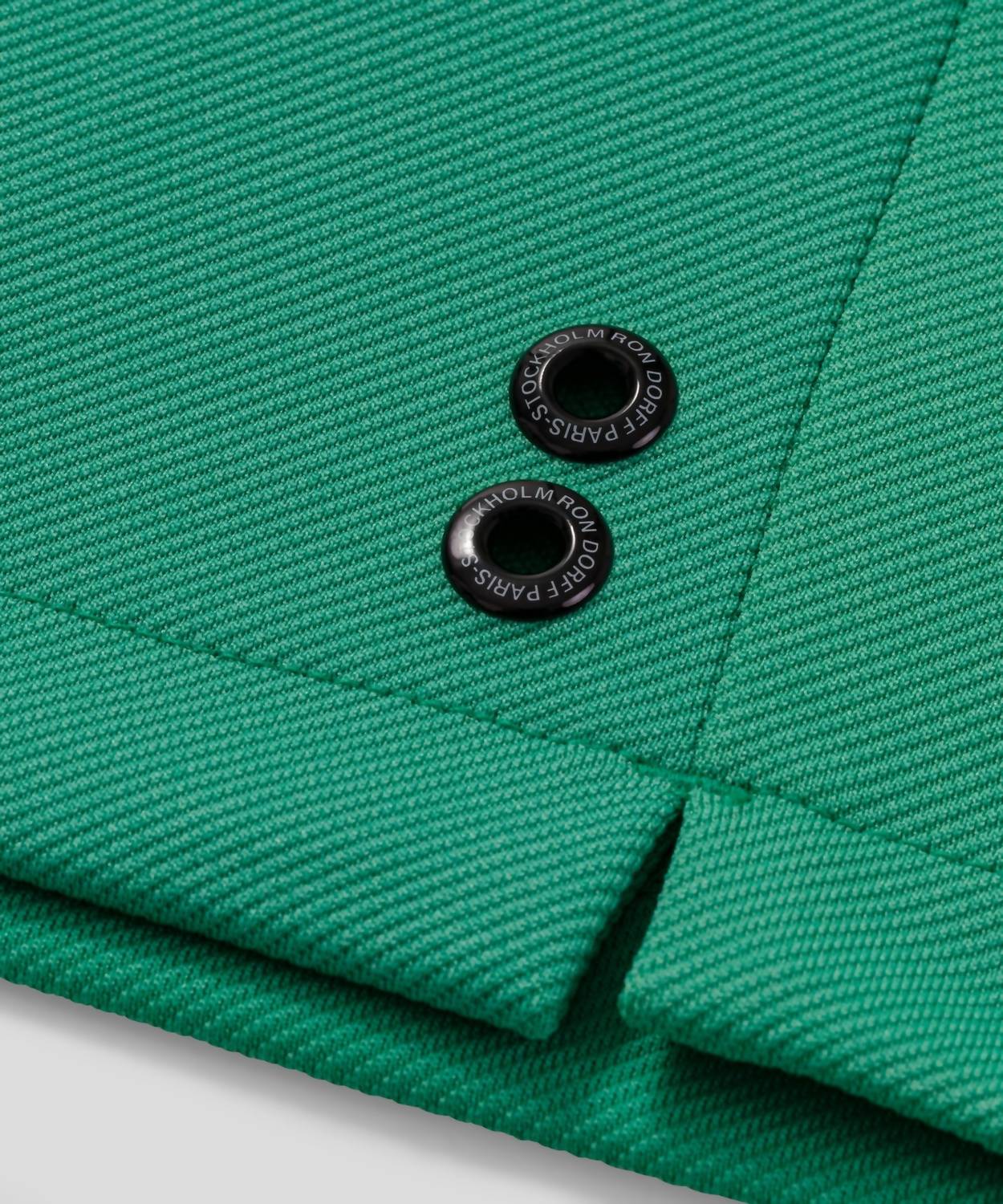 Ron Dorff Men's Tennis Shorts in grass green - men's shorts - alternate view