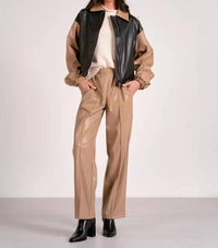 Elan - Eco Leather Pants