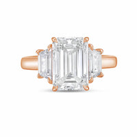 Diana M Jewels - Women's Emerald Lab-Grown Diamond Ring (12.00 Ct) - Luxe