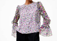 Alezzia Ely Jacquard Mix Top