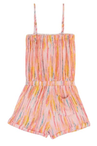 Vintage Havana - Girl's Fruity Tie Dye Romper