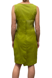porto Ashby Midi Dress in zest - women's dress - alternate view