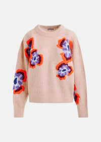 Essentiel Antwerp - Impossible Embroidered Knit Sweater