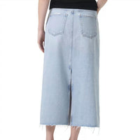 AGOLDE Women's Della Skirt in practice - women's skirt - detail view