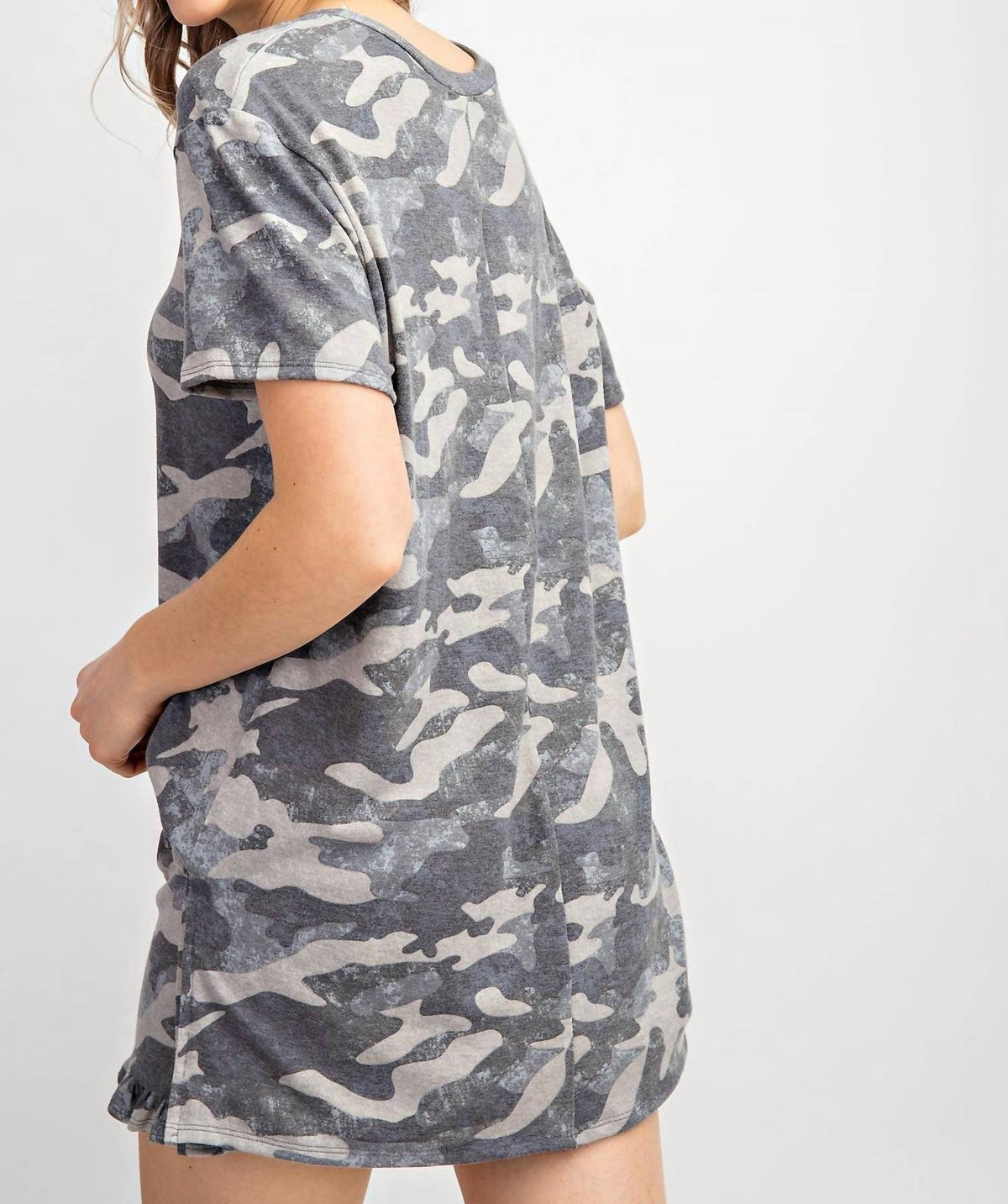143 Story - Camouflage Short Sleeve Top
