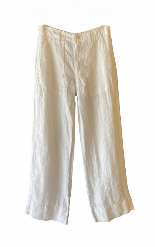 Velvet By Graham & Spencer - Women's Dru Heavy Linen Pant