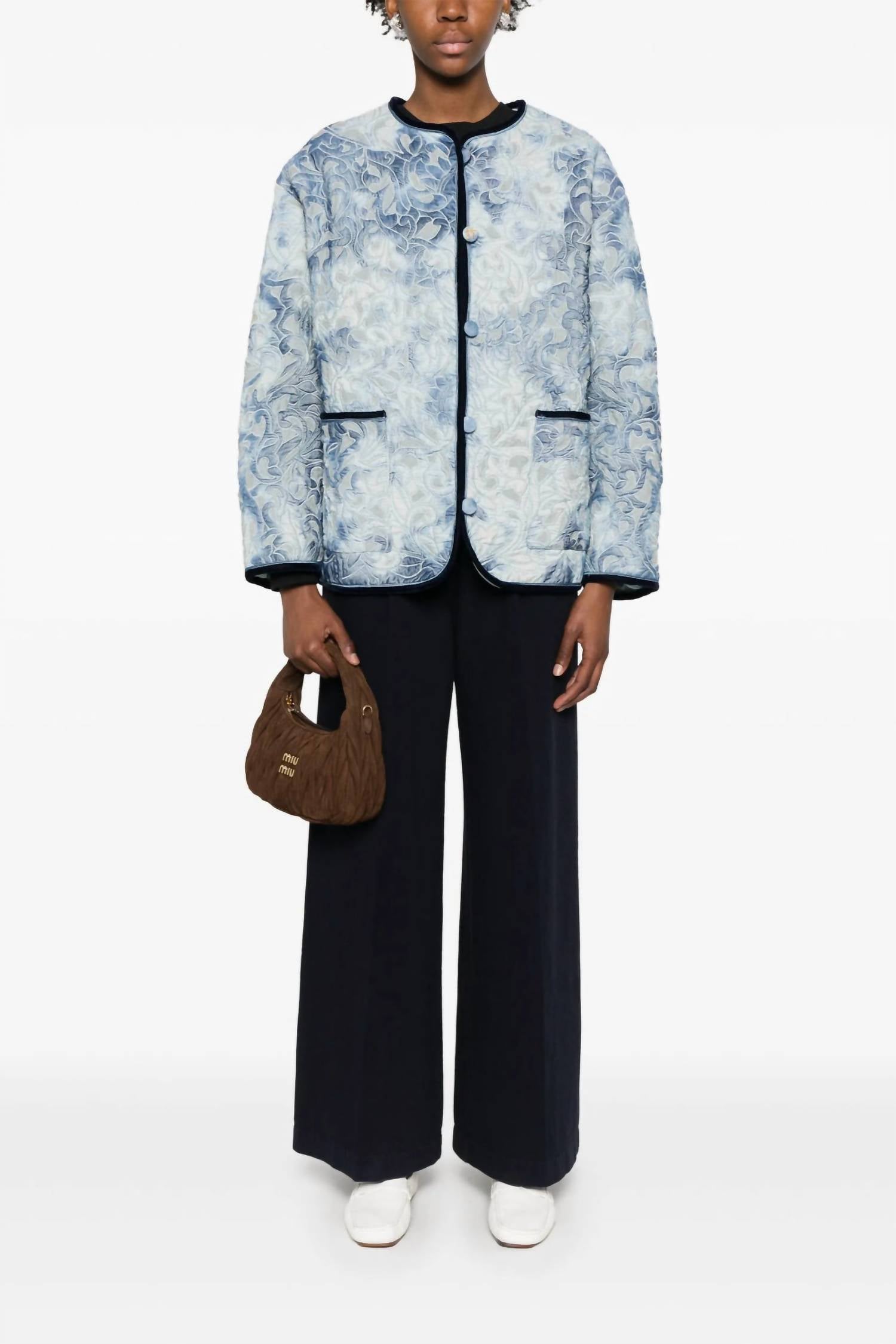 Forte Forte - Tie-dye Velvet Blouson Jacket