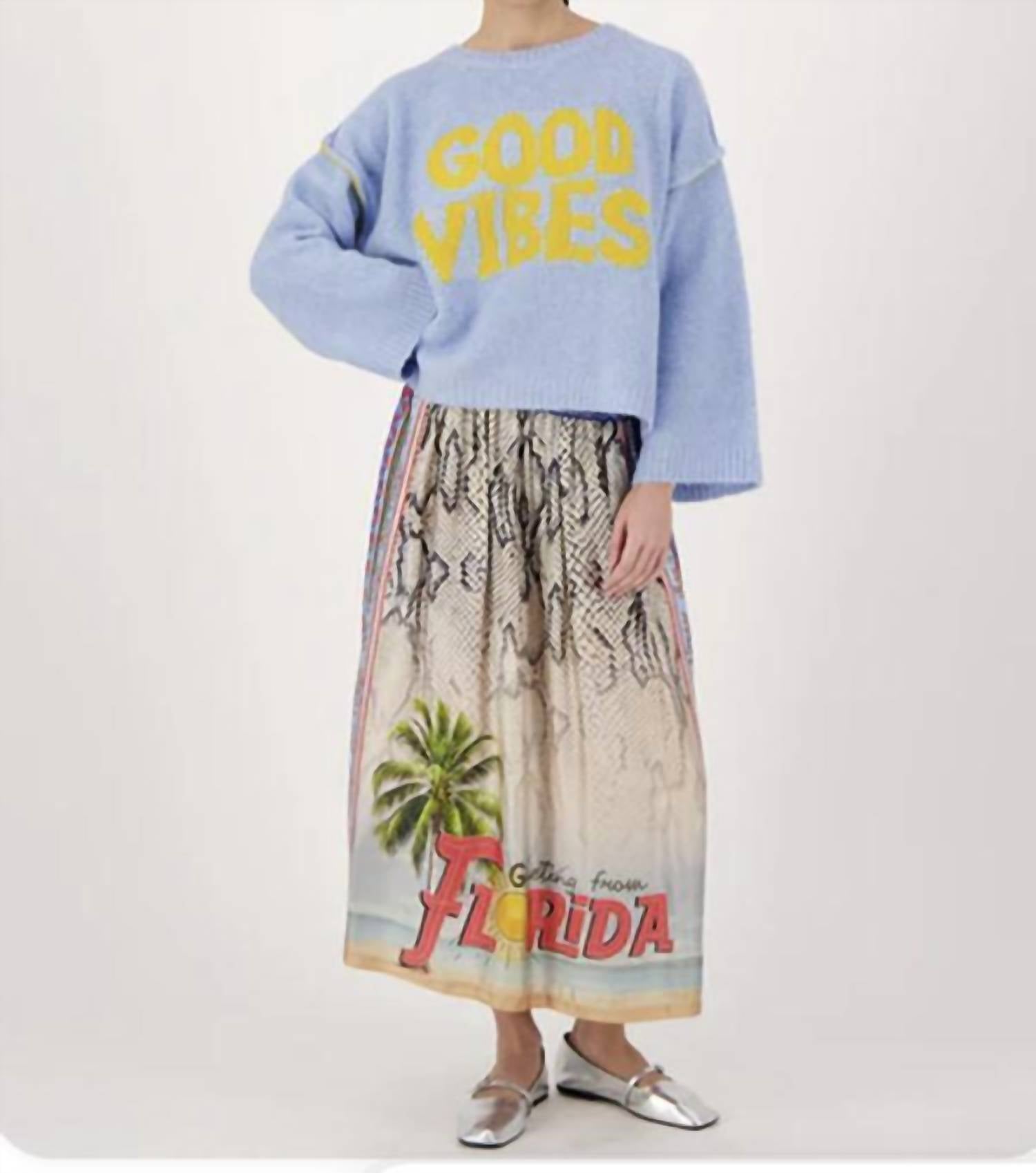 Me369 - LONG WIDE DROP-SLEEVE SWEATER