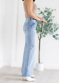 Just Usa - High Rise Palazzo Jeans
