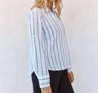 Bella Dahl - Clean Split Back Button Down Shirt