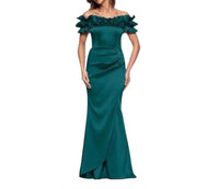 Xscape - Off-shoulder Ruffle Mermaid Formal Gown