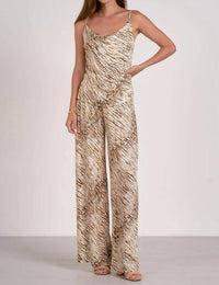 Elan - Elastic Waist Wide Leg Pants
