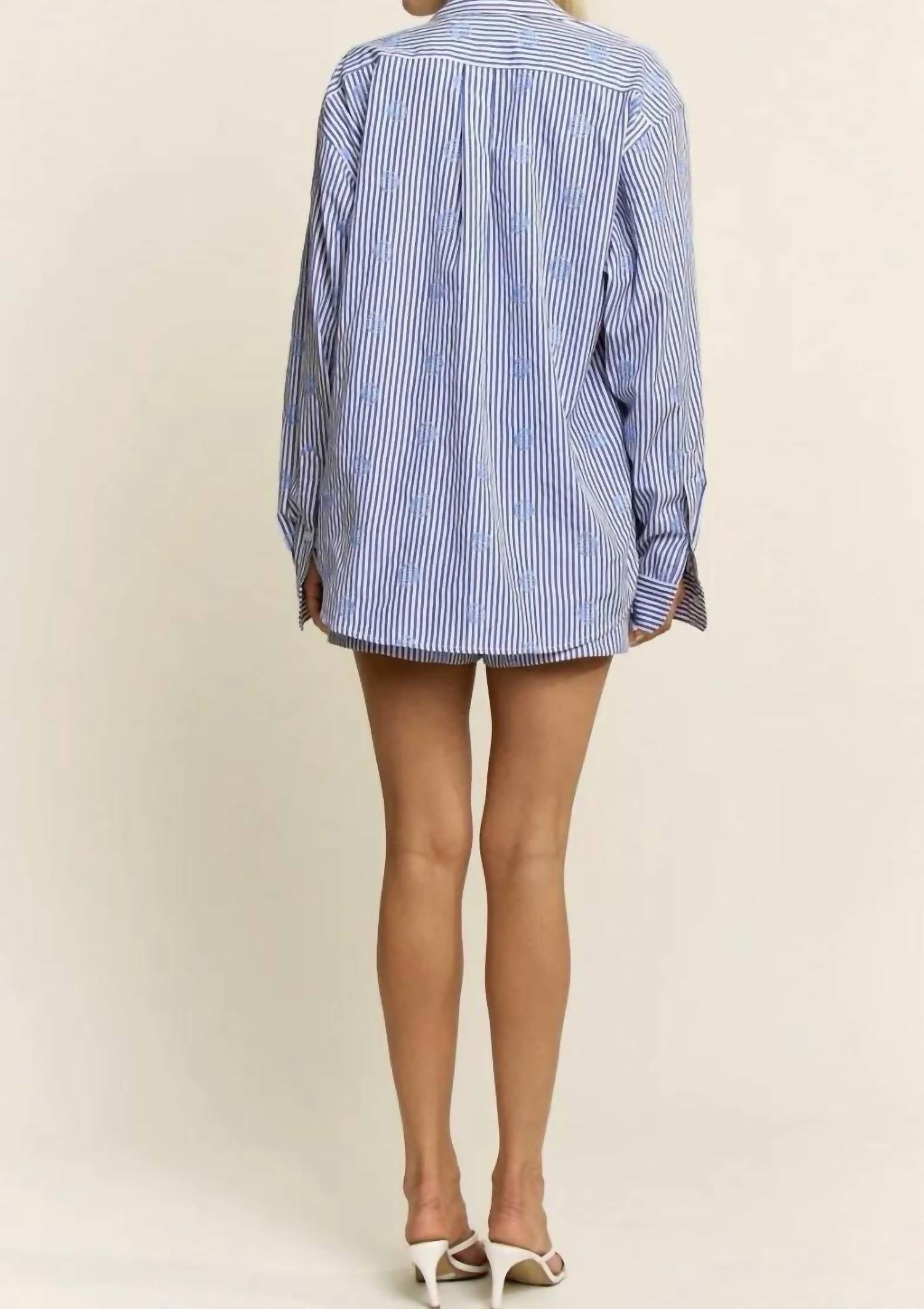 Elevator Disco - Angie Stripe Shirt