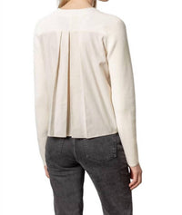 Lilla P - Mixed Media Raglan Sweater