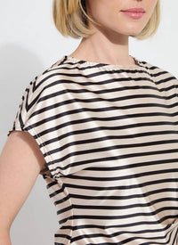 Lysse - Bruna Side Draped Top