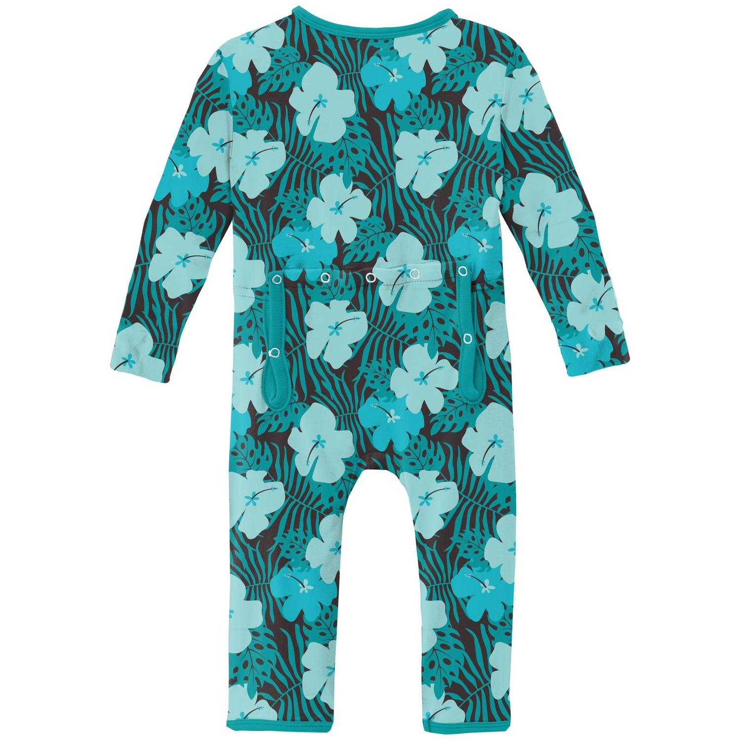 Kickee - Kids' Print Coverall with Snaps