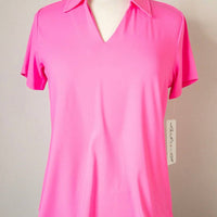 Lulu-B - Short Sleeve Collar Top