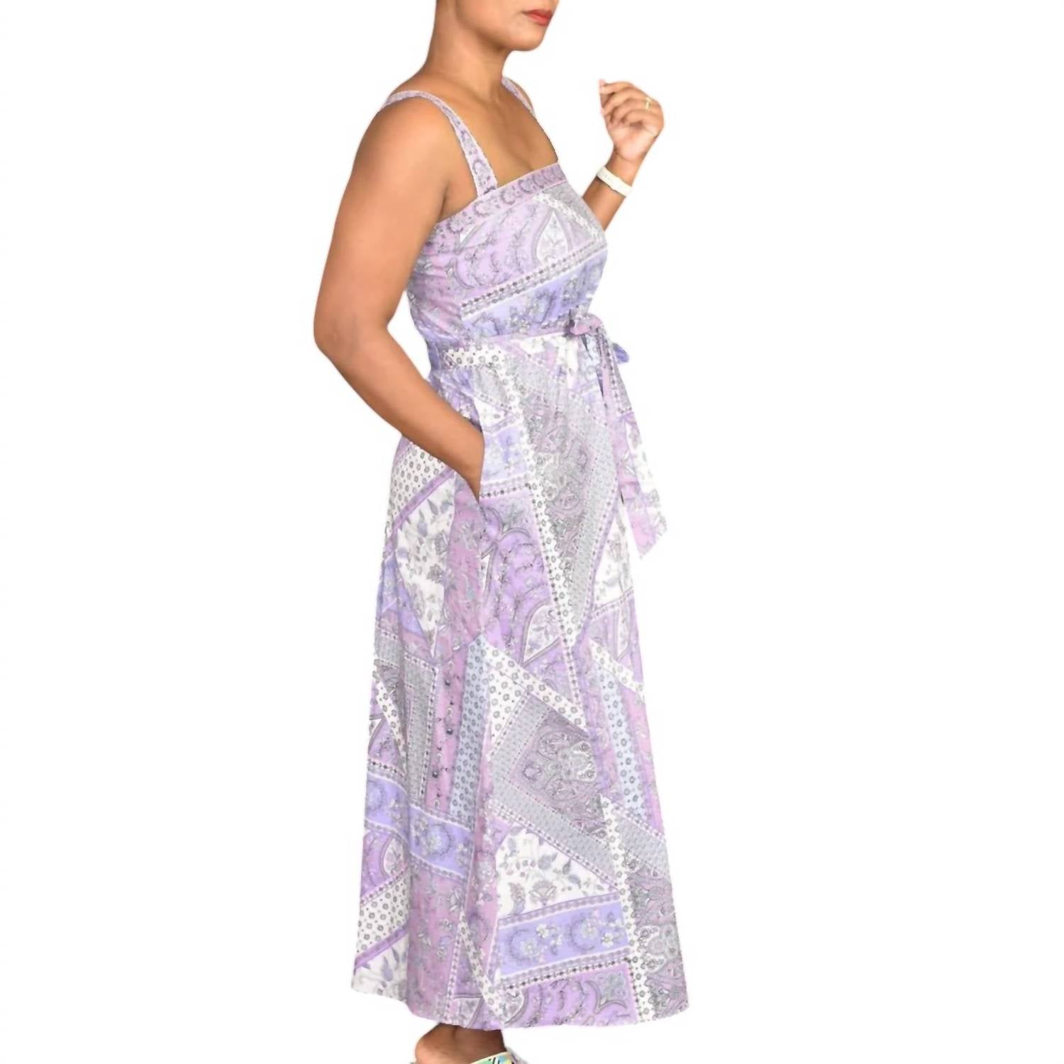Laundry By Shelli Segal - Paisley Patchwork Print Dress