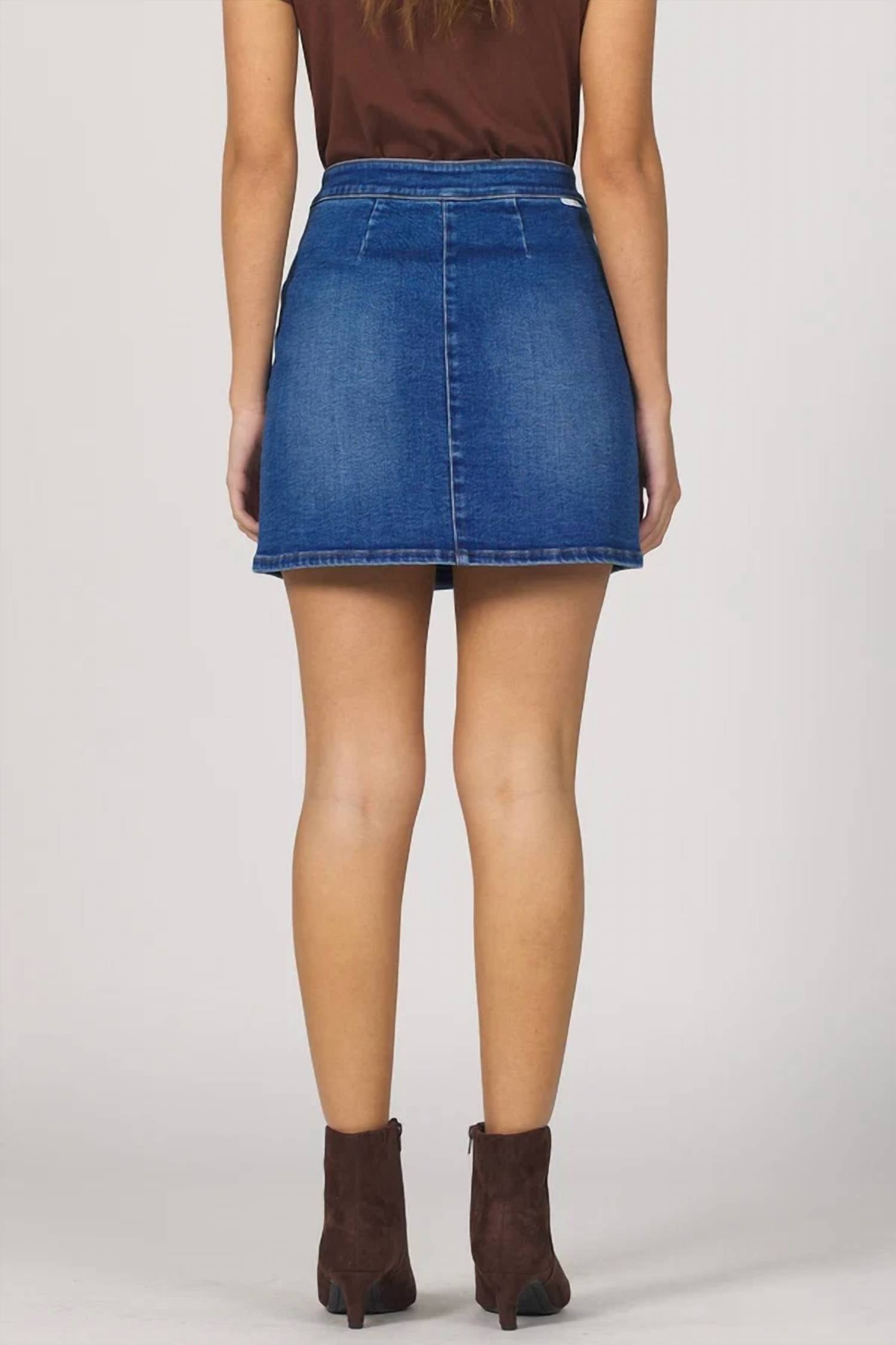 Dear John Denim - Quinn Clean Button Front Skirt