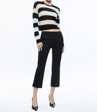 Alice + Olivia - Sherrell Crew Neck Pullover Sweater