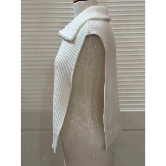 Renuar - Women's Knit Dickie Quarter Zip Vest