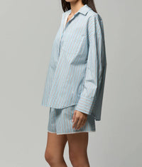 Asher - Luna Poplin Buttondown Shirt