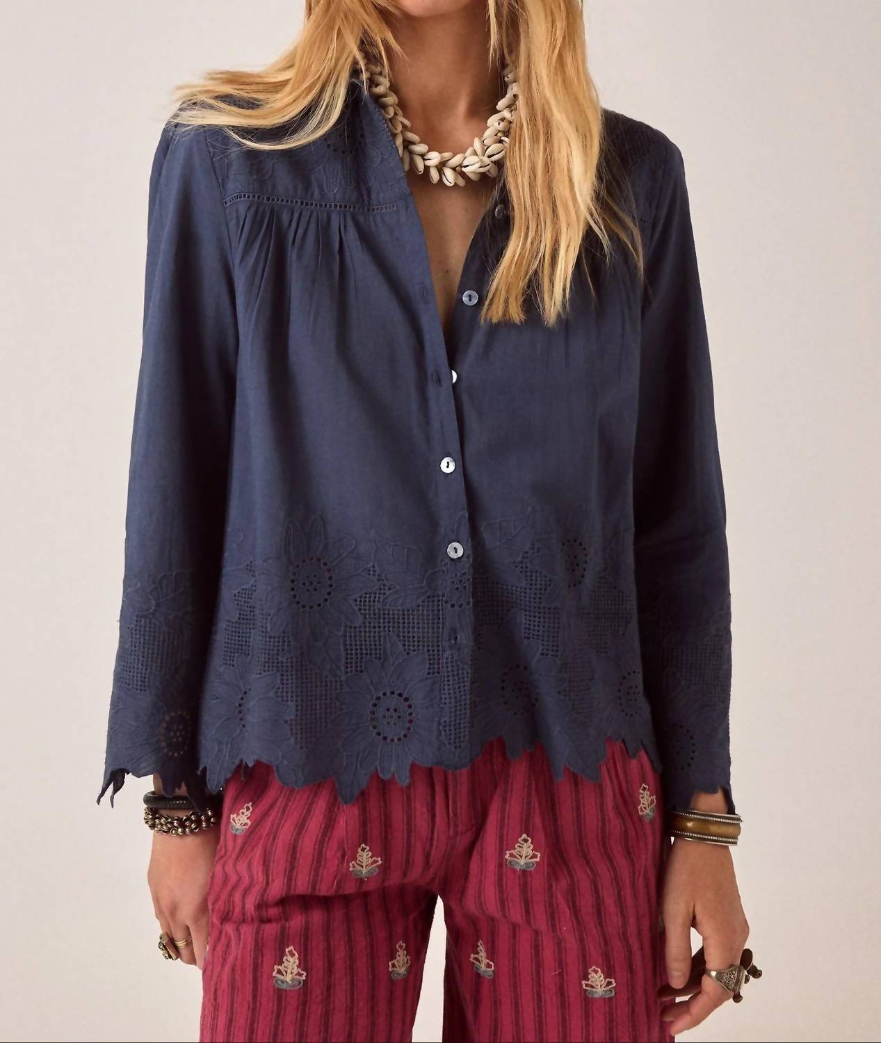 Maison Hotel - Arbind Button Down Blouse