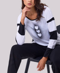 Angel Apparel - Heart Knit Top