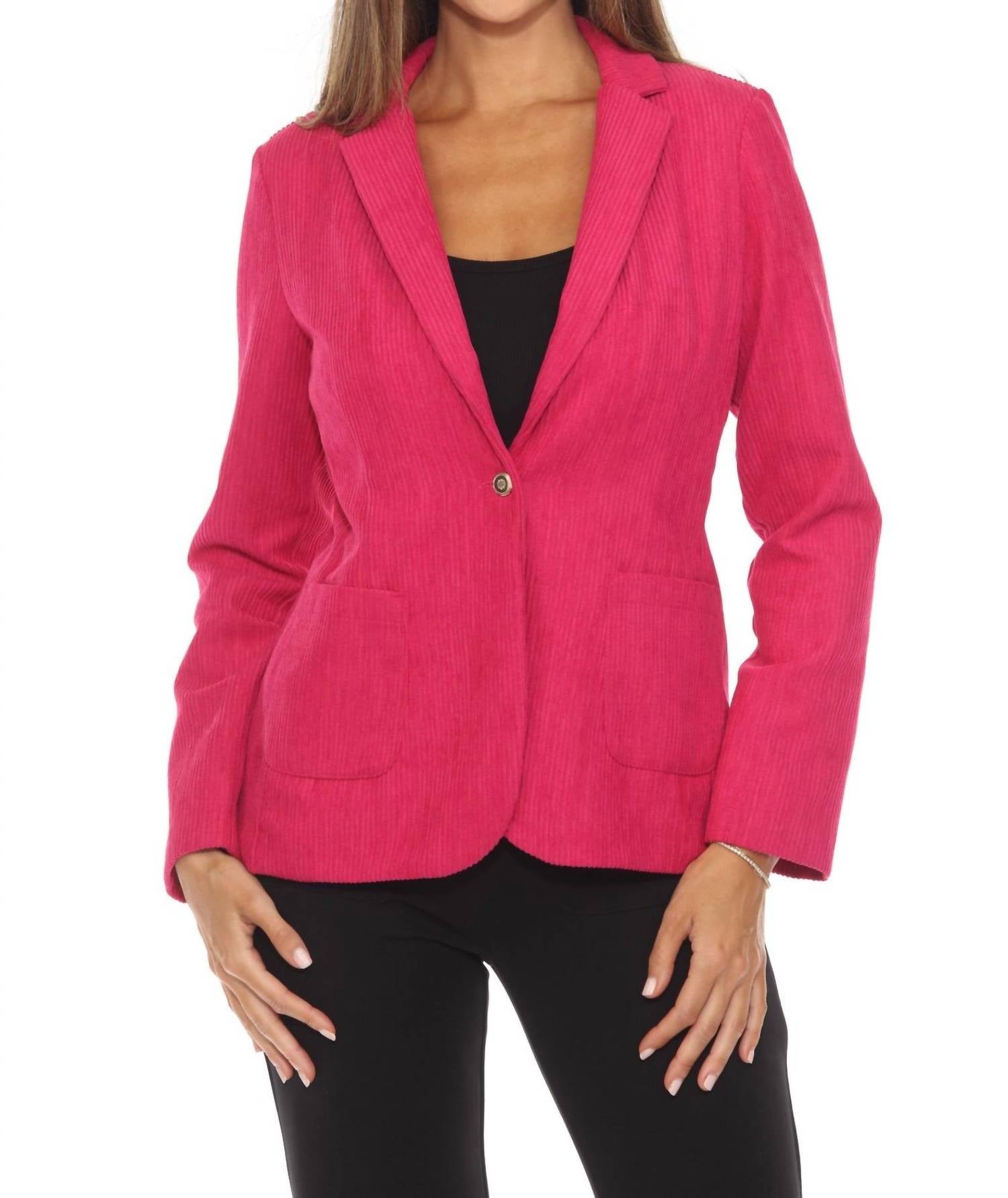 Joseph Ribkoff - Corduroy blazer