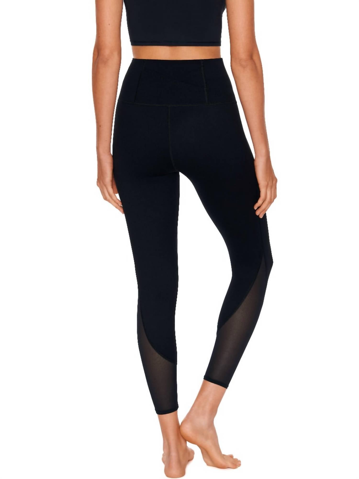 Miraclesuit Sport Mesh Performance Leggings in black - women's pants - alternate view