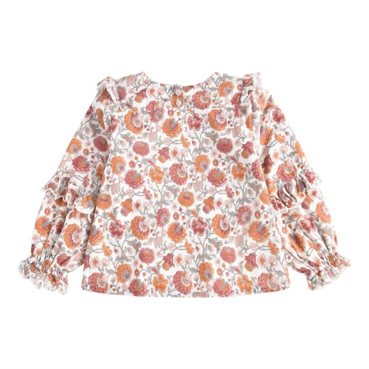 Louise Misha - Kid's Tubi Boho Flowers Blouse