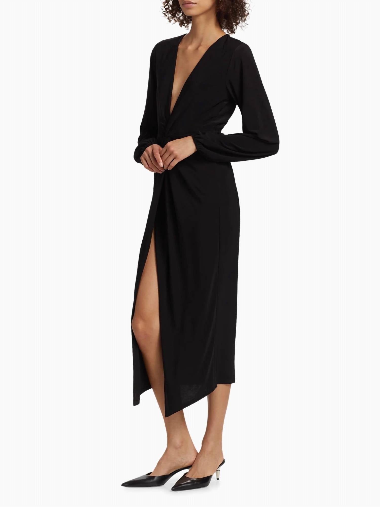 Ramy Brook - Sutton Twist Front Jersey Midi Dress