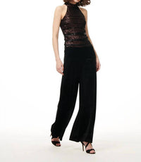 Emily Shalant - Stretch Velvet Pants