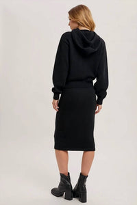 Bluivy - Perfect Hoodie And Skirt Set