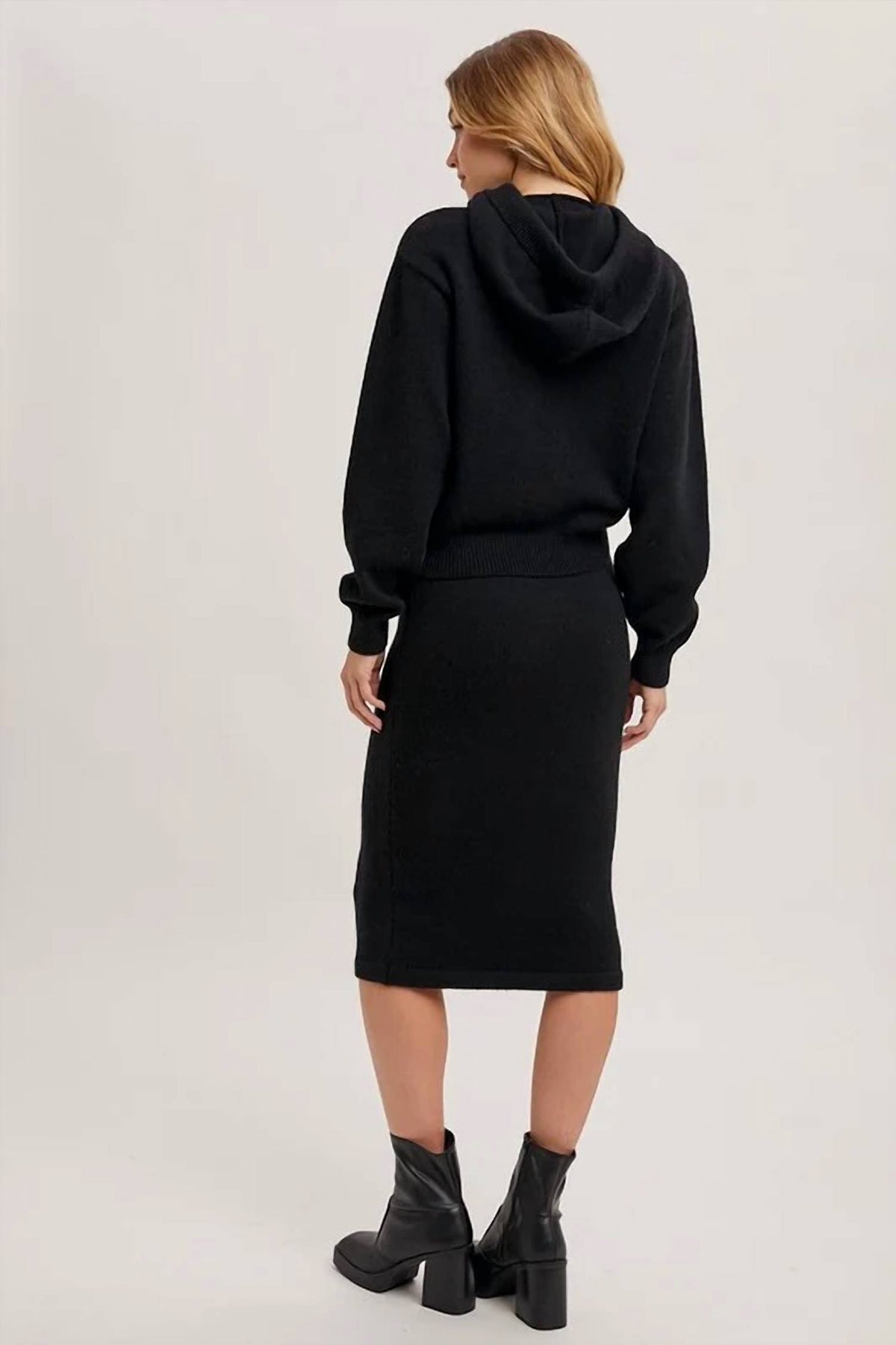 Bluivy - Perfect Hoodie And Skirt Set
