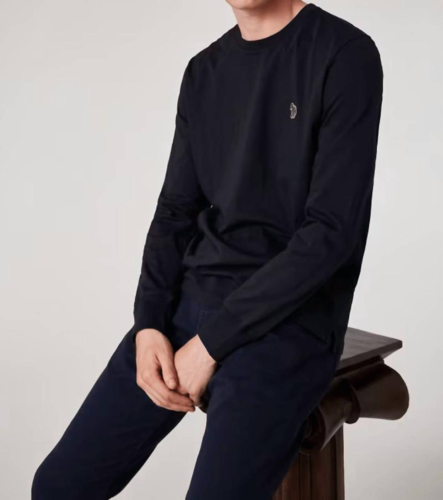 Paul Smith - Cotton Zebra Logo Long-sleeve T-shirt