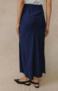 Bella Dahl - Side Slit Bias Maxi Skirt