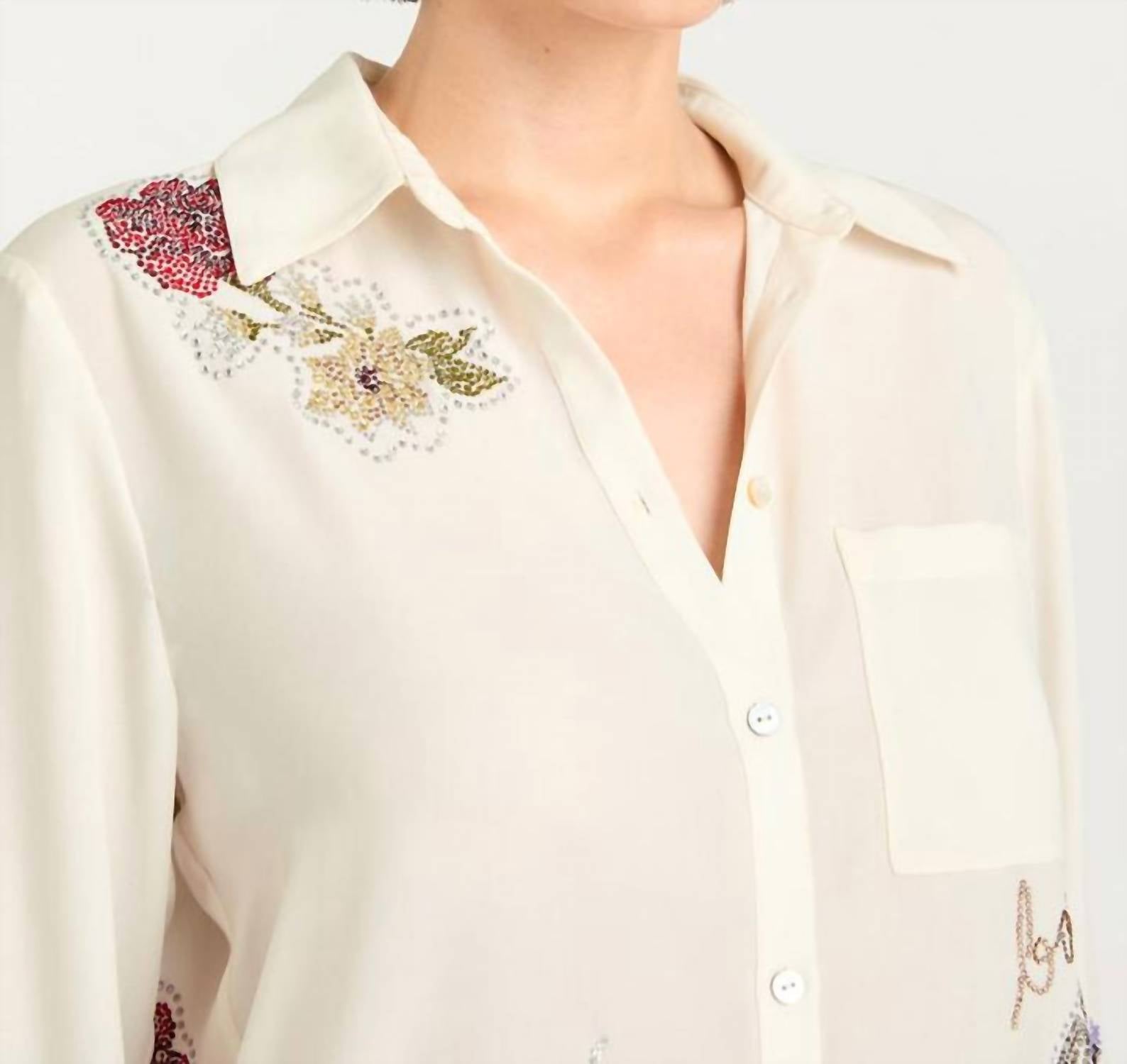 Cinq A Sept - Western Amour Blanche Top