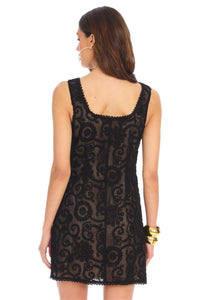ALLISON NEW YORK Renee Mini Dress in black 1 - women's dress - detail view