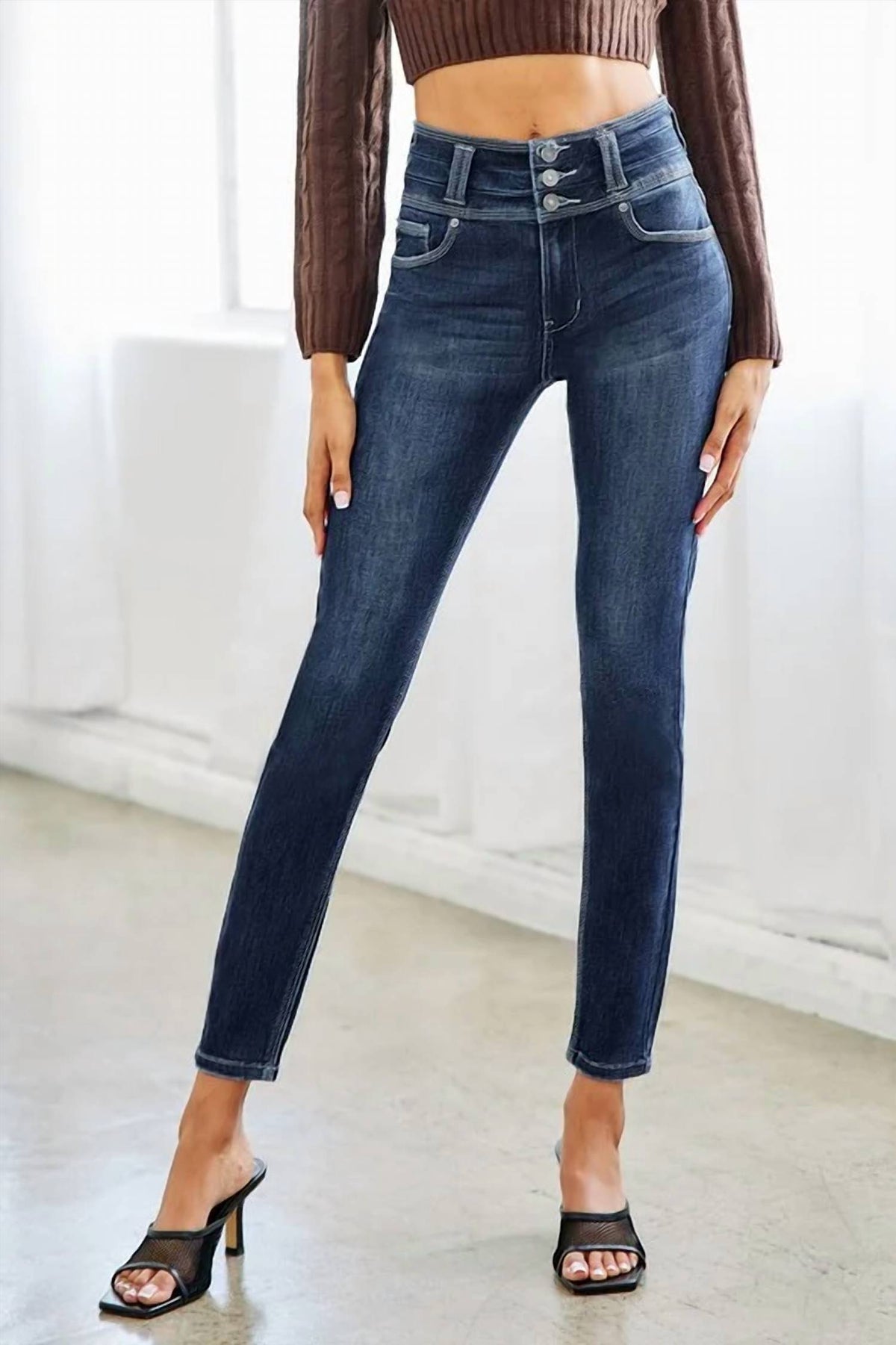 Kancan - Triple Play High Rise Skinny Jean