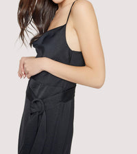 Lost + Wander - Chase The Night Cowl Midi Dress
