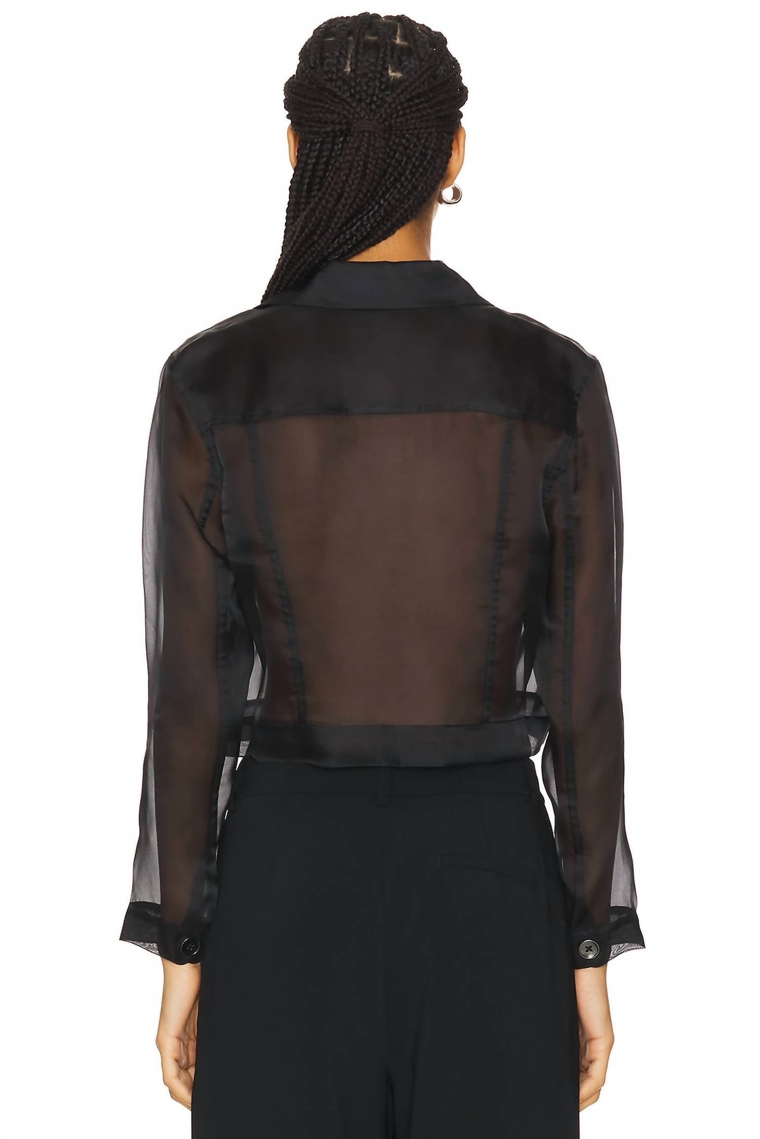 L'Agence - Anders Organza Jacket