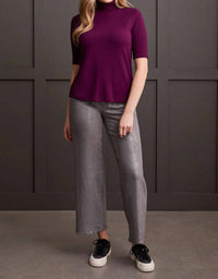 Tribal - Fen French Terry Elbow Sleeve Top