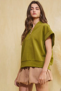 Bucketlist - Modern Motion Half-zip Top