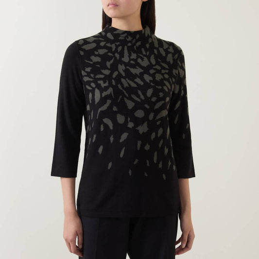 Joseph Ribkoff - Leopard Knit Pullover